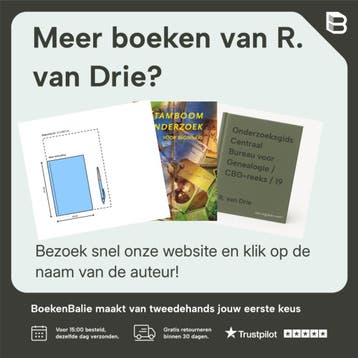 Genealogie 9789070324421 R. van Drie, Verzenden, Gelezen, R. van Drie