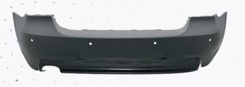 BMW E90 Sedan 05–11 M-Tech achterbumper – dubbel links + PDC, Nieuw, Achter, BMW, Bumper