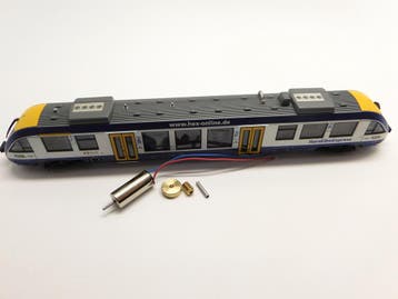 micromotor NL002C ombouwset Liliput BR 640 DB, Lint 27, HLB, Overige merken, Gelijkstroom, Verzenden, Overige typen