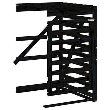 Container opslag uitbreiding - Zwart | 83% B-keuze deal, Tuin en Terras, Ophalen of Verzenden, Nieuw, Hout, Containerberging