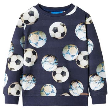 vidaXL Kindertrui 128 marineblauw, Verzenden, Nieuw