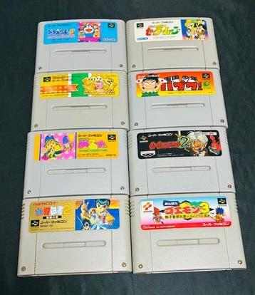 Nintendo - Super Famicom - 8 Japanese Games - Sailor Moon S,, Nieuw