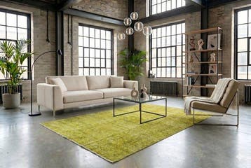 Geen reserveprijs! Geel vintage - Vloerkleed - 255 cm - 165, Nieuw
