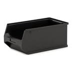 Magazijnbak kunststof met grijpopening stapelbaar, Ophalen of Verzenden