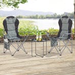 Inklapbare Campingstoel / Vouwstoel Lido - Grijs - Incl. Opb, Verzenden, Nieuw
