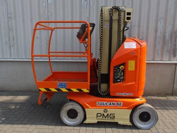 Veiling: Masthoogwerker Toucan 8E Elektrisch 8.20m 2016, Ophalen