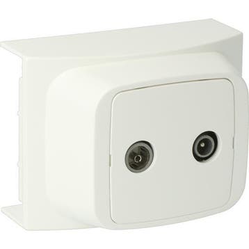 Attema K40 Opbouwdoos Plintkanaal - AT9205, Doe-het-zelf en Verbouw, Elektra en Kabels, Verzenden, Nieuw, Overige typen