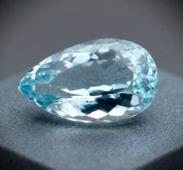 Aquamarijn - 5.41 ct - International Gemological Institute, Nieuw