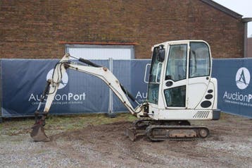 Veiling: Minigraver Terex TC20 Diesel, Ophalen, Graafmachine
