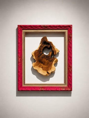 Natali Wood - sculptuur, Umbral - 82 cm - Hout - 2026