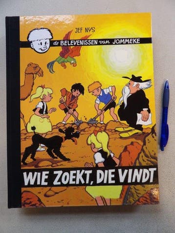 Jommeke 19 - Wie zoekt, die vindt - luxe hardcover op groter, Nieuw