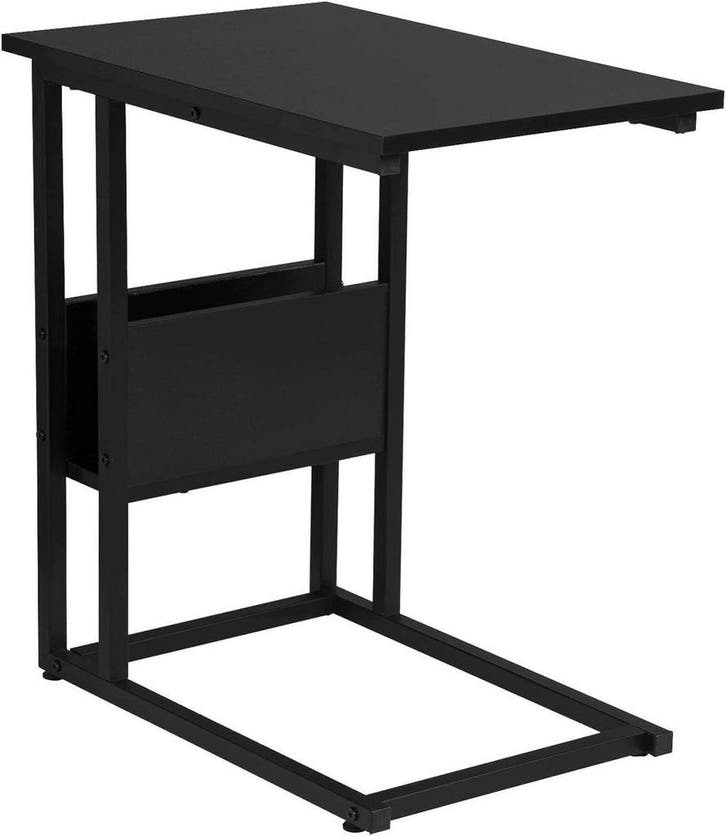 24goodz Bijzettafel - Stabiele Constructie - Handige Opbergr, Huis en Inrichting, Kasten | Computermeubels, Nieuw, Verzenden