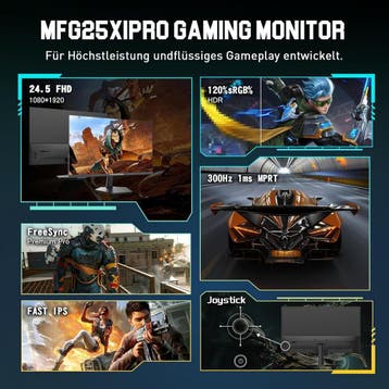 Gaming Monitor - Beeldscherm computer - 24,5 inch - 300Hz -, Verzenden, Zo goed als nieuw