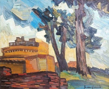 Mario Sangiovanni (1939-2023) - Castel SantAngelo, Roma