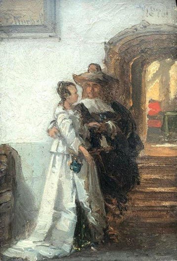 Johannes Anthonie Balthasar Stroebel (1821-1905) - Echtpaar