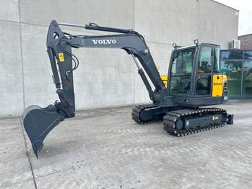 Veiling: Midigraafmachine Volvo EC60C Diesel 2010, Ophalen, Graafmachine