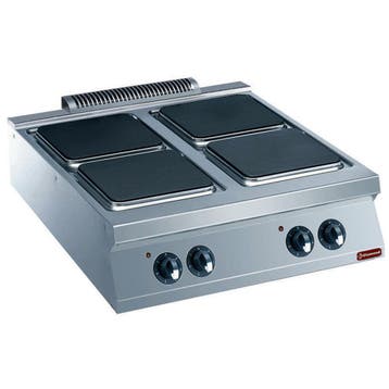 Diamond Fornuis | Elektrisch | 4 Platen Top | 4x 4kw | 800x9, Ophalen of Verzenden, Nieuw in verpakking