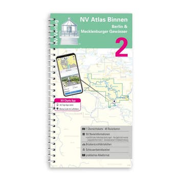 NV Charts Duitsland Binnenwateren 2- Berlijn en Mecklenburgs, Ophalen of Verzenden, Nieuw