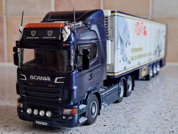 Tekno 1:50 - Model vrachtwagen - SCANIA R500 - trekker met, Nieuw