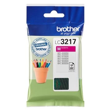 Brother LC-3217M inktcartridge magenta (origineel), Computers en Software, Printerbenodigdheden, Verzenden, Nieuw, Cartridge, Brother