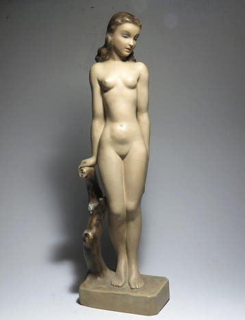 sculptuur, Art Deco Sculpture (44 cm) - 44 cm - Gips - 1930