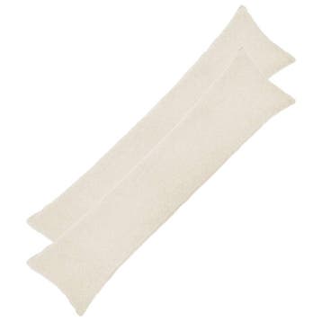vidaXL Kussensloop 2 pcs HEERLEN Crèmekleurig 40 x 145 cm, Verzenden, Nieuw