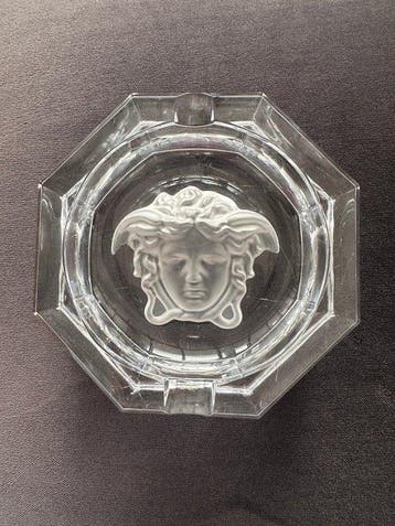 Glas, Kristal Hoofd van een figuur - 16 cm (Zonder