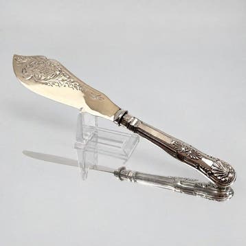 Alfred Biggin & Son, Sheffield - Serveergerei - .925 zilver