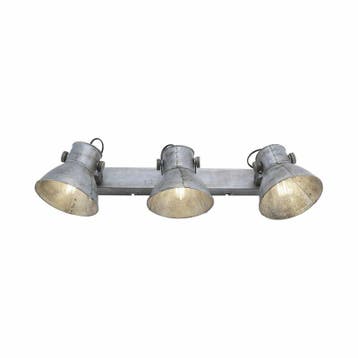 Paul Neuhaus Samia plafondlamp 3-lichts E27 industrieel m..., Ophalen of Verzenden, Nieuw