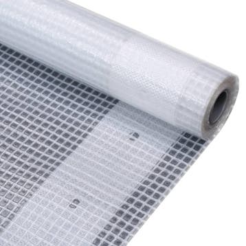 vidaXL Leno dekzeil 260 g/m² 4x10 m wit, Verzenden, Nieuw