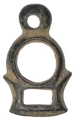 Oude Keltische stam -Brons- Mooie hangersamulet -