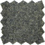 Wand Mozaïek Tegels Factory Mini Kiezelsteen Zwart - Matj.., Wandtegels, Nieuw, Ophalen of Verzenden, 20 tot 40 cm