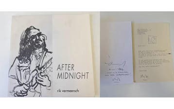 Rik Vermeersch - After Midnight (Gesigneerd + Telegram), Verzenden, Nieuw