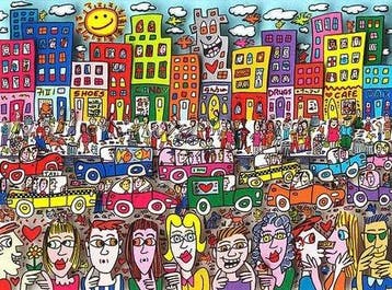 James Rizzi (1950-2011) - Every Picture Tells A Story -