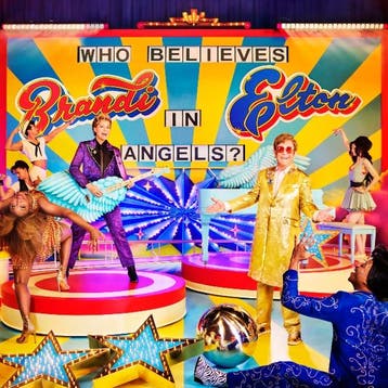 lp nieuw - brandi carlile elton john - Who Believes In An..., Verzenden, Zo goed als nieuw, Overige formaten