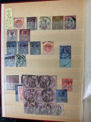 Britse Gemenebest - Collectie / Uitzoeker Engeland + Canada, Gestempeld