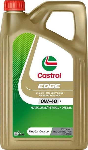 Motorolie Castrol Edge 0W40 R 5L, Verzenden, Nieuw