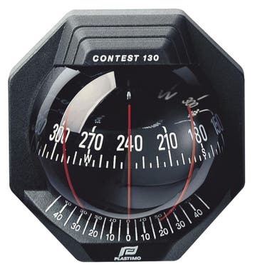 Plastimo Contest 130 kompas hellend schotmontage zwart met z, Watersport en Boten, Ophalen of Verzenden, Nieuw