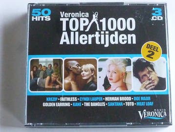 Veronica Top 1000 Allertijden - Deel 2 (3 CD), Ophalen of Verzenden, Zo goed als nieuw