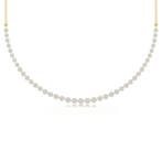 Halsketting - 14 karaat Geel goud - 1.80ct. tw. Diamant, Nieuw