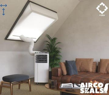 Mobiele Airco Raamafdichtingskit - 400 cm + Hor, Verzenden, Nieuw