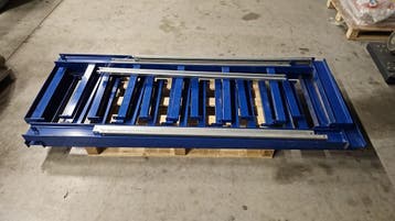 Draagarmstelling / materiaalrek, Ophalen