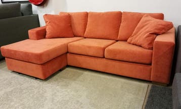 GROTE OPRUIMING!!! LOUNGEBANK v.a. € 545,-!!!, Nieuw, Vierpersoons of meer, Hoekbank, Leer