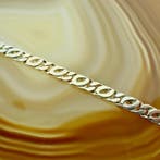 Tricolor gouden herenketting., Ophalen of Verzenden, Gebruikt, Overige kleuren, Goud