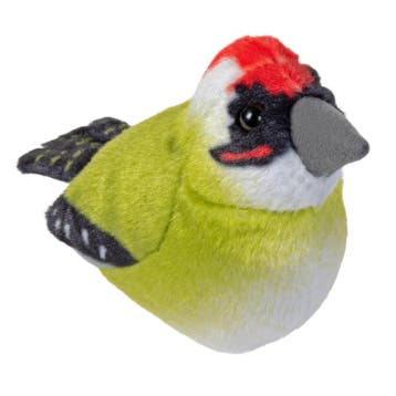 Wild Republic specht knuffel - pluche - 15 cm - groen, Verzenden, Nieuw