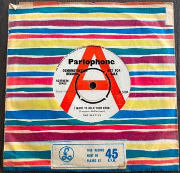 Beatles - I Want To Hold Your Hand (UK) - ULTRA RARE UK DEMO, Nieuw in verpakking