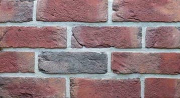 artikel 4442 Dikformaat warm rood zwart bezand, Nieuw, Bakstenen