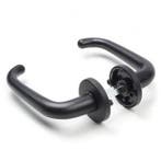 Deurbeslag | Deurklink | Intersteel | Cue (Aluminium, Zwart), Verzenden, Nieuw
