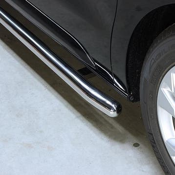 Sidebars RVS zilver gebogen Renault Trafic E-Tech 2024+, Ophalen of Verzenden, Nieuw, Renault
