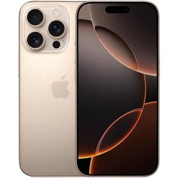 Refurbished iPhone 16 Pro 256GB Titanium Desert, Telecommunicatie, Verzenden, Nieuw